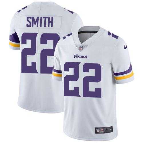 Nike Minnesota Vikings #22 Harrison Smith White NFL Vapor Untouchable Limited Jersey,We sell and wholesale Nike Minnesota Vikings #22 Harrison Smith White NFL Vapor Untouchable Limited Jersey on line form chian!